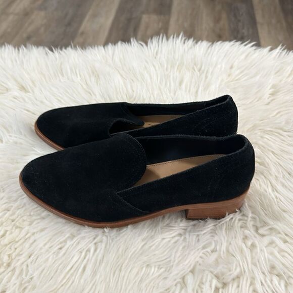 SOLUDOS FLATS SUEDE SHOES SIZE 7.5 - Picture 2 of 9